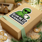 Beam Me Up I'm Hungover - Kiss-Cutout Sticker - AREA51UFOs