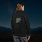 “Property of Area 51” Embroidered Denim Jacket – Alien Transmissions Edition